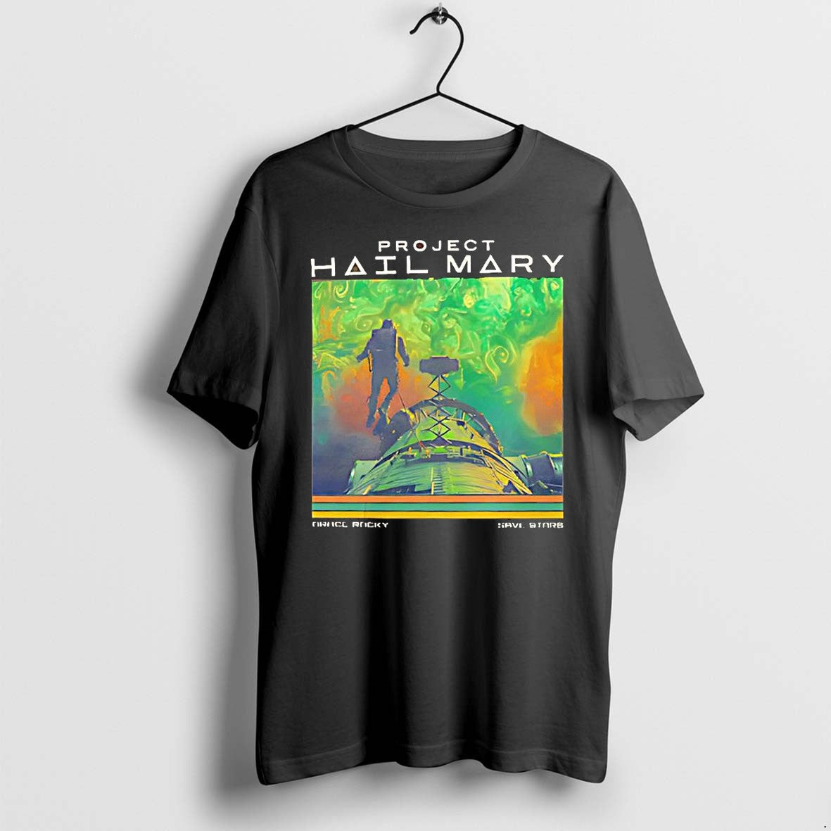Official Project Hail Mary Grace Rocky Save Stars Sci Fi Astronaut Spaceship T Shirts Unisex T-shirt, Sweatshirt, Hoodie, Long Sleeve Tee - T-Shirt, Sweatshirt, Hoodie
