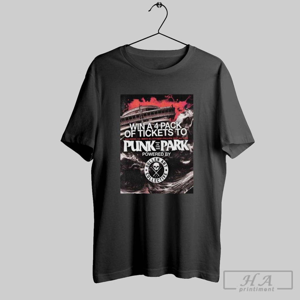 Official Punk In The Park October 4 5 2025 Berth 46 In San Pedro Ca Unisex T-shirt, Sweatshirt, Hoodie, Long Sleeve Tee - T-Shirt, Sweatshirt, Hoodie