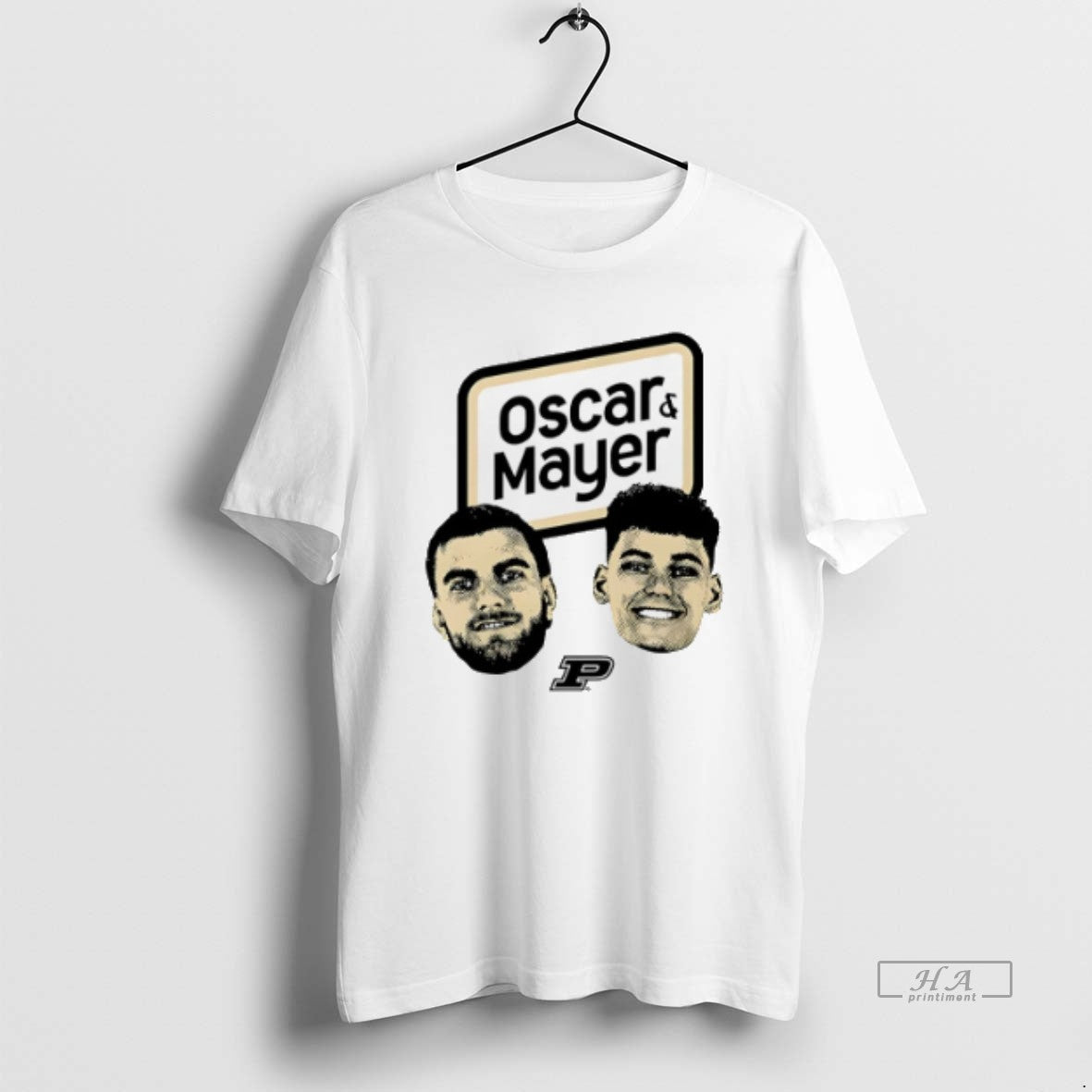 Official Purdue Boilermakers Oscar Cluff Omer Mayer Big Head T-Shirts, Hoodie, Sweatshirt - T-Shirt, Sweatshirt, Hoodie