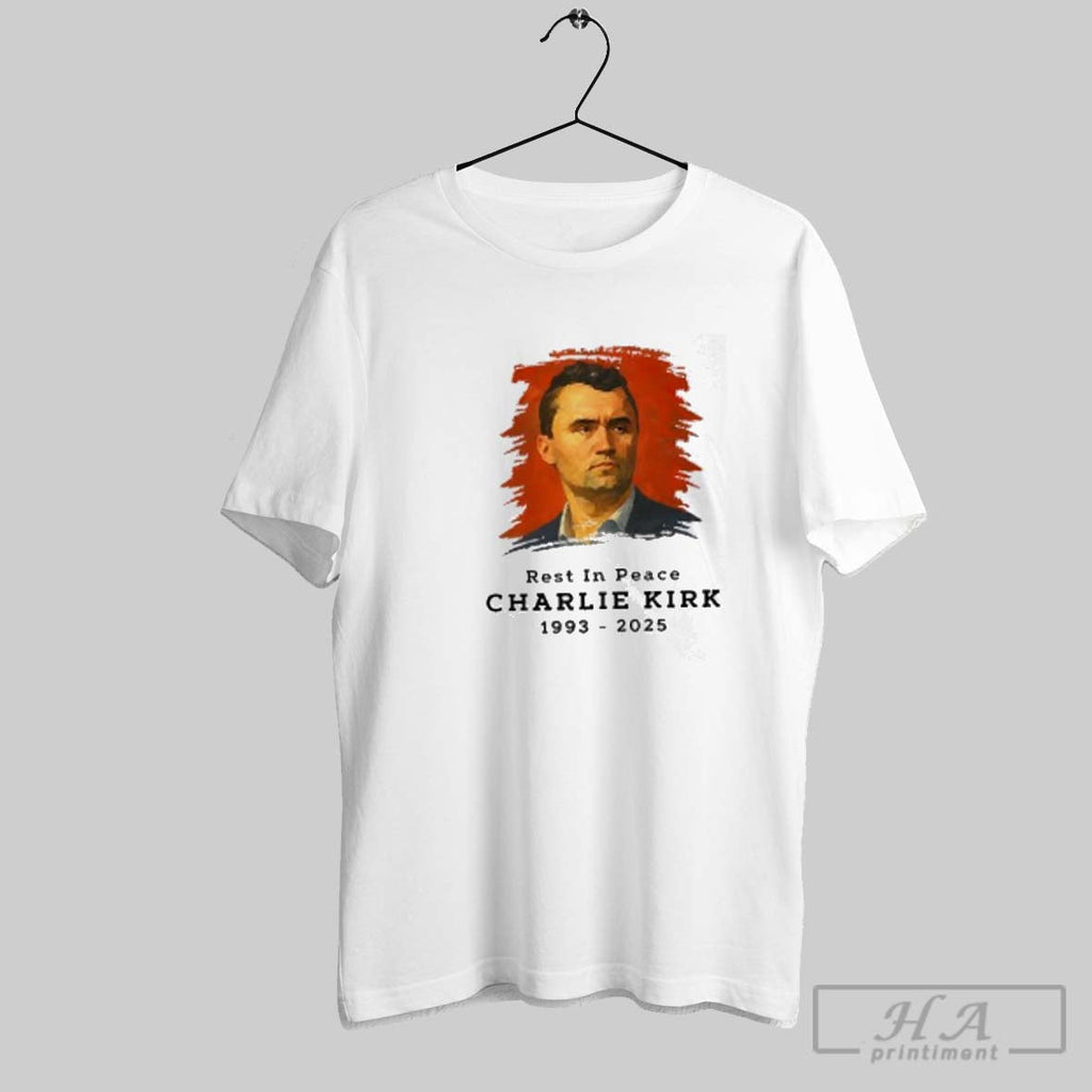 Official Rip Charlie Kirk Rest In Peace A True Patriot Charlie Kirk Memorial America Freedom - T-Shirt, Sweatshirt, Hoodie