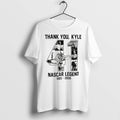 Official Rip Kyle Busch Tribute Thank You Kyle Nascar Legend 1985 2026 Signature T Shirts Unisex T-shirt, Sweatshirt, Hoodie, Long Sleeve Tee - T-Shirt, Sweatshirt, Hoodie