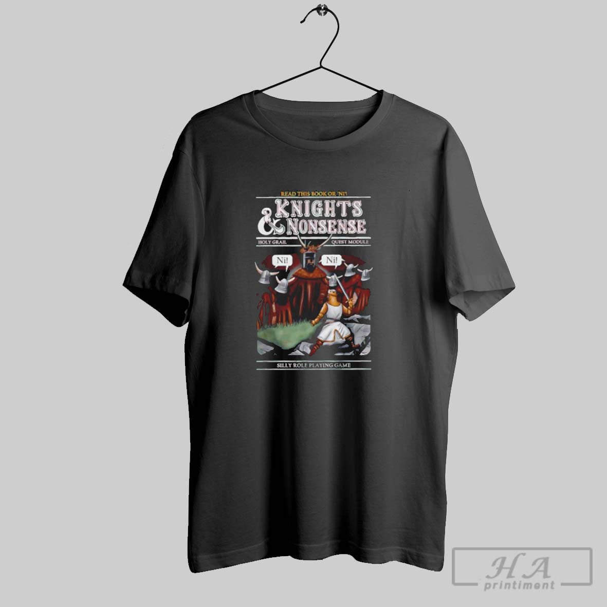 Official Read This Book Or Niknights And Nonsense Silly Role Playing Game Unisex T-shirt, Sweatshirt, Hoodie, Long Sleeve Tee - T-Shirt, Sweatshirt, Hoodie