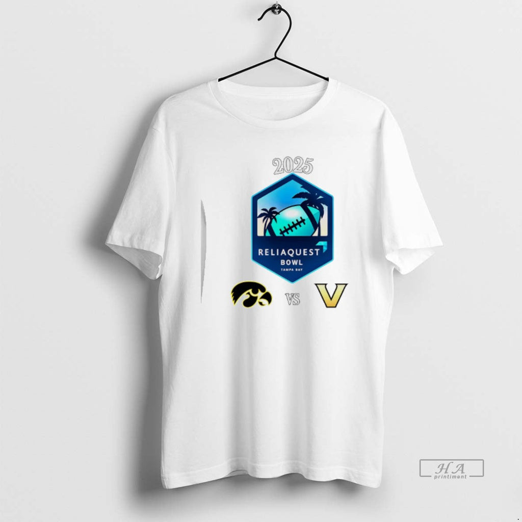 Official Reliaquest Bowl 2025 Iowa Vs Vanderbilt T-Shirts, Hoodie, Sweatshirt - T-Shirt, Sweatshirt, Hoodie