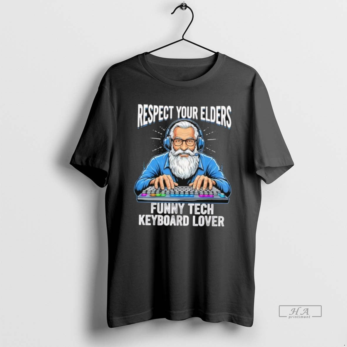 Official Respect Your Elders Funny Tech Keyboard Lover T-Shirts, Hoodie, Sweatshirt - T-Shirt, Sweatshirt, Hoodie