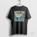 Official Respect Your Elders Old School Keyboard Gamer T-Shirts, Hoodie, Sweatshirt - T-Shirt, Sweatshirt, Hoodie