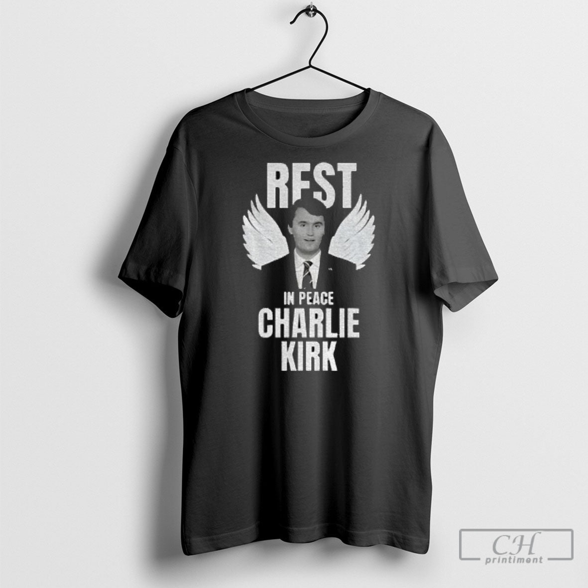 Official Rest In Peace Charlie Kirk Political Shirt Unisex T-shirt, Sweatshirt, Hoodie, Long Sleeve Tee - T-Shirt, Sweatshirt, Hoodie