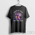 Official Rest In Peace Charlie Kirk Rip 1993 2025 Shirt Unisex T-shirt, Sweatshirt, Hoodie, Long Sleeve Tee - T-Shirt, Sweatshirt, Hoodie