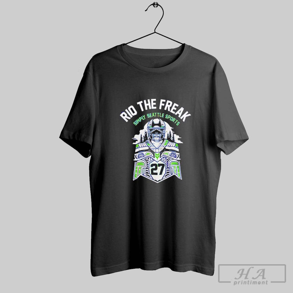 Official Rio The Freak Simply Seattle Sports Unisex T-shirt, Sweatshirt, Hoodie, Long Sleeve Tee - T-Shirt, Sweatshirt, Hoodie