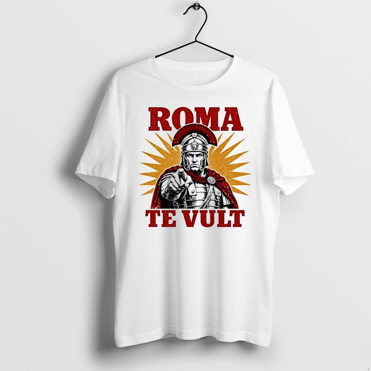 Official Roman Centurion Soldier Roma Te Vult Ancient Rome Propaganda T Shirts Unisex T-shirt, Sweatshirt, Hoodie, Long Sleeve Tee - T-Shirt, Sweatshirt, Hoodie