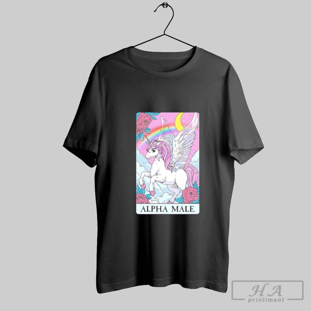 Official Rose Unicorn Alpha Male Tartaros Card Unisex T-shirt, Sweatshirt, Hoodie, Long Sleeve Tee - T-Shirt, Sweatshirt, Hoodie