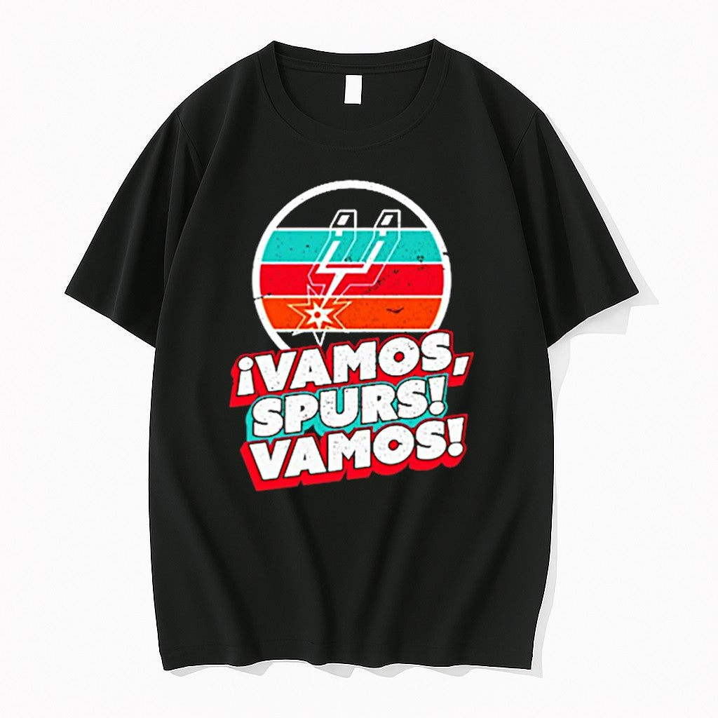 Official San Antonio Spurs Vintage Vamos Spurs Vamos T Shirts Jpg Unisex T-shirt, Sweatshirt, Hoodie, Long Sleeve Tee - T-Shirt, Sweatshirt, Hoodie