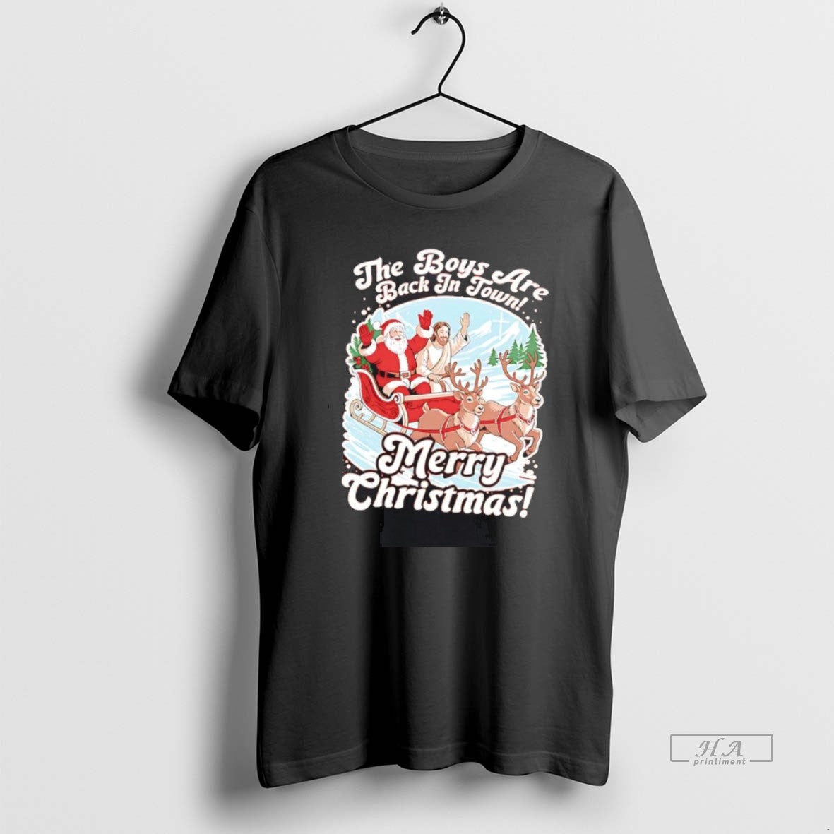 Official Santa Jesus Sleigh Are Back Town Merry T-Shirts, Hoodie, Sweatshirt - T-Shirt, Sweatshirt, Hoodie
