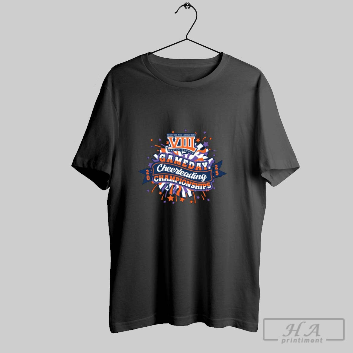 Official Section Viii Athletics Nassau County Game Day Cheerleading Championships 2025 Unisex T-shirt, Sweatshirt, Hoodie, Long Sleeve Tee - T-Shirt, Sweatshirt, Hoodie