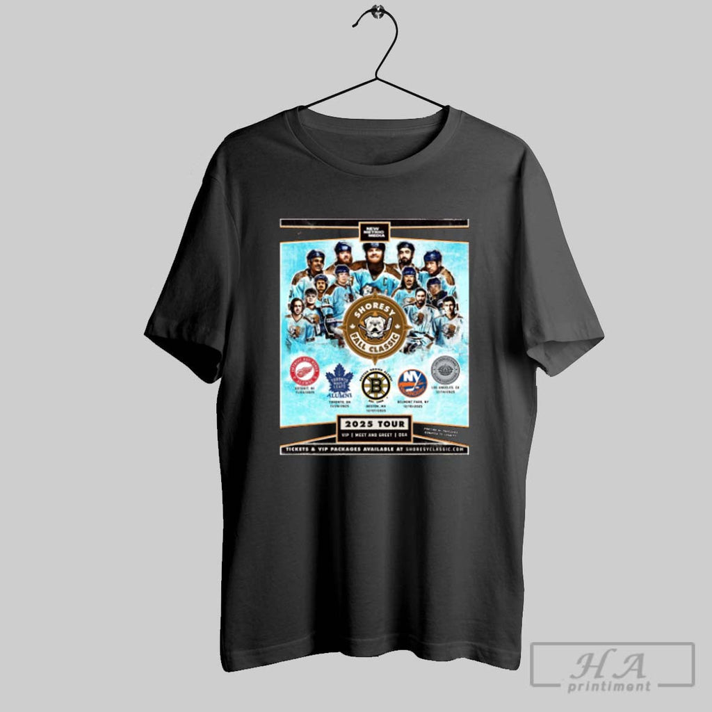 Official Shoresy Fall Classic 2025 Tour New Metric Medium 11 24 12 14 2025 Poster Unisex T-shirt, Sweatshirt, Hoodie, Long Sleeve Tee - T-Shirt, Sweatshirt, Hoodie