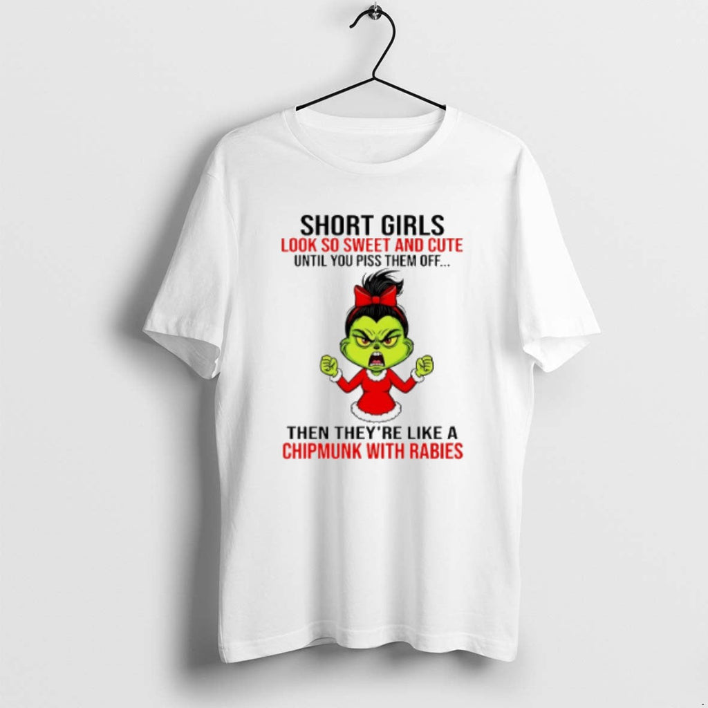 Official Short So Sweet Cute Until You Piss Them Off Grinch T-Shirts, Hoodie, Sweatshirt - T-Shirt, Sweatshirt, Hoodie