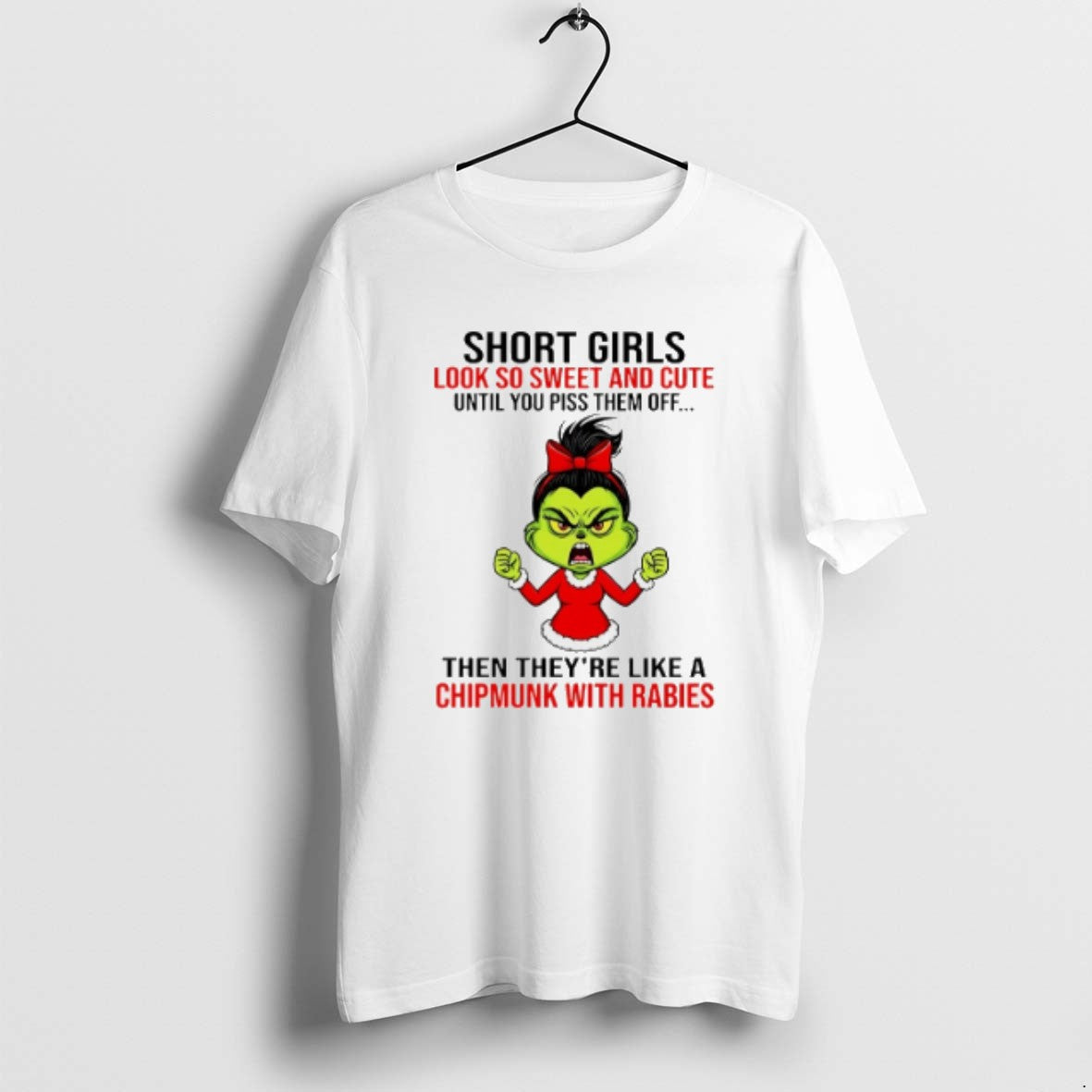 Official Short So Sweet Cute Until You Piss Them Off Grinch T-Shirts, Hoodie, Sweatshirt - T-Shirt, Sweatshirt, Hoodie