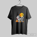 Official Siberian Husky Dog Skeleton Scary Pumpkin Moon Halloween Unisex T-shirt, Sweatshirt, Hoodie, Long Sleeve Tee - T-Shirt, Sweatshirt, Hoodie