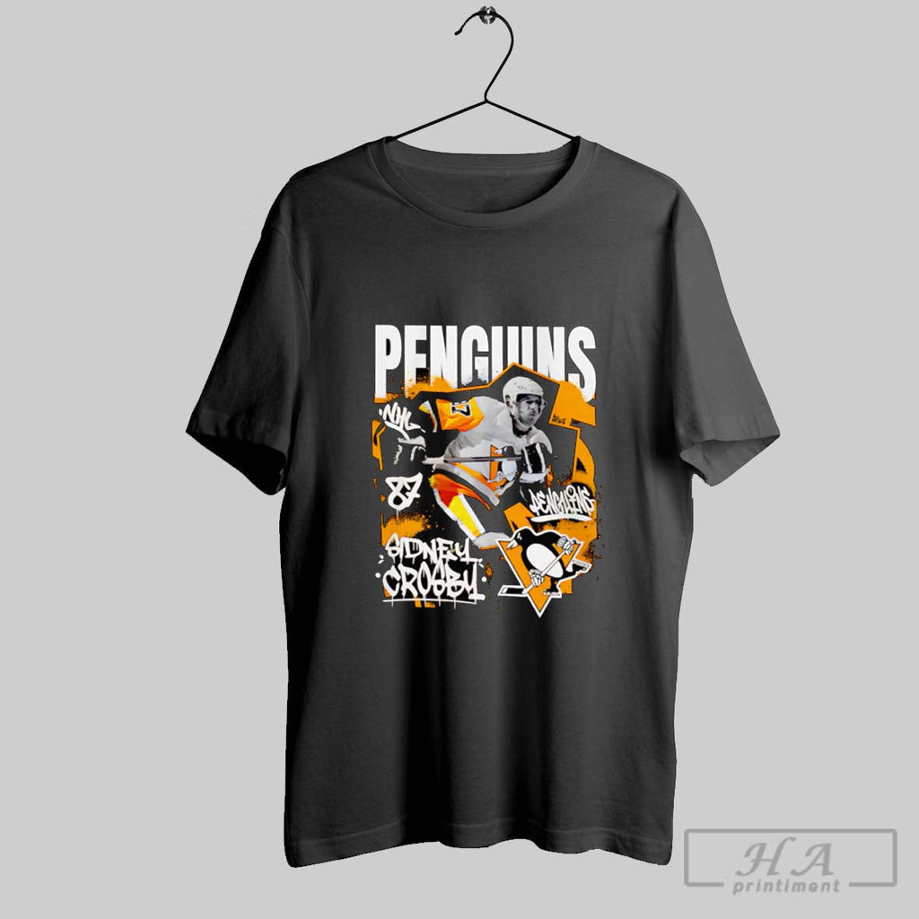 Official Sidney Crosby Pittsburgh Penguins Reel Graphic Unisex T-shirt, Sweatshirt, Hoodie, Long Sleeve Tee - T-Shirt, Sweatshirt, Hoodie