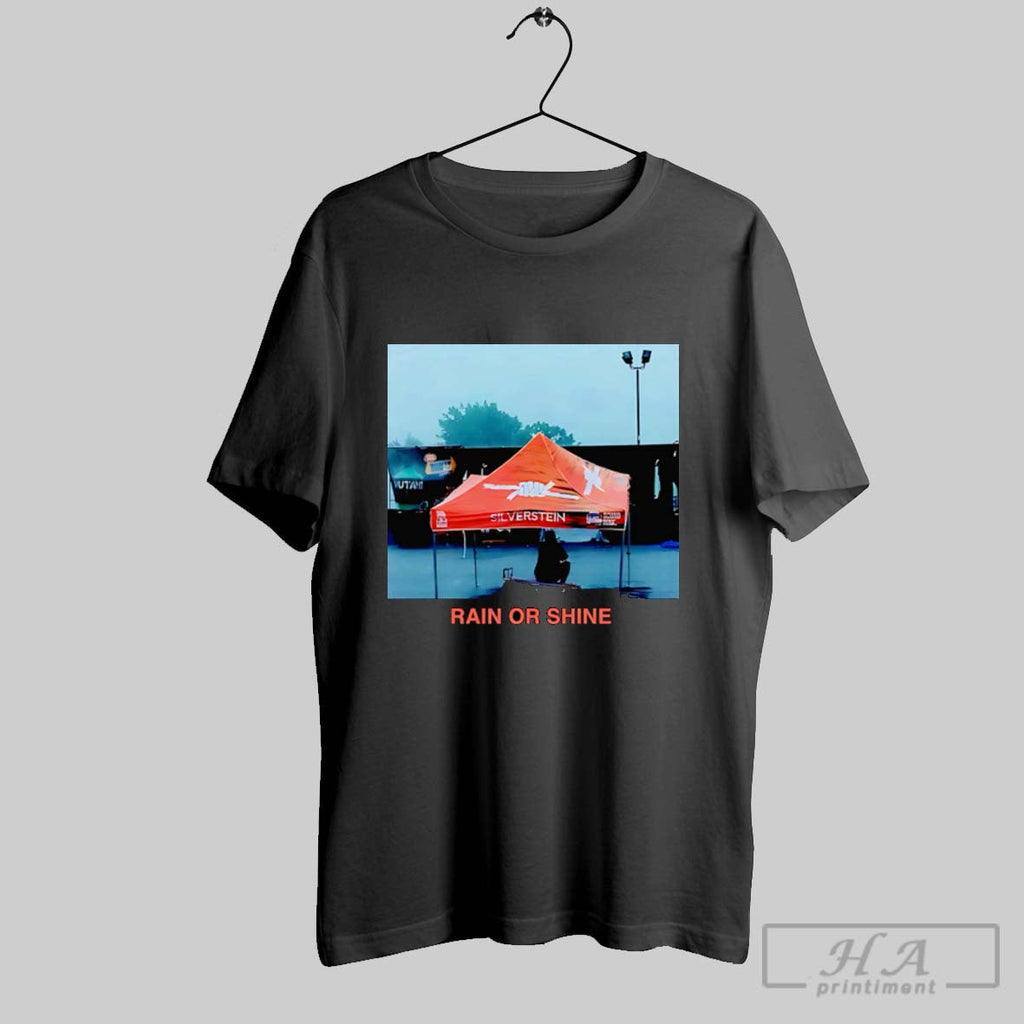 Official Silverstein Rain Or Shine Unisex T-shirt, Sweatshirt, Hoodie, Long Sleeve Tee - T-Shirt, Sweatshirt, Hoodie