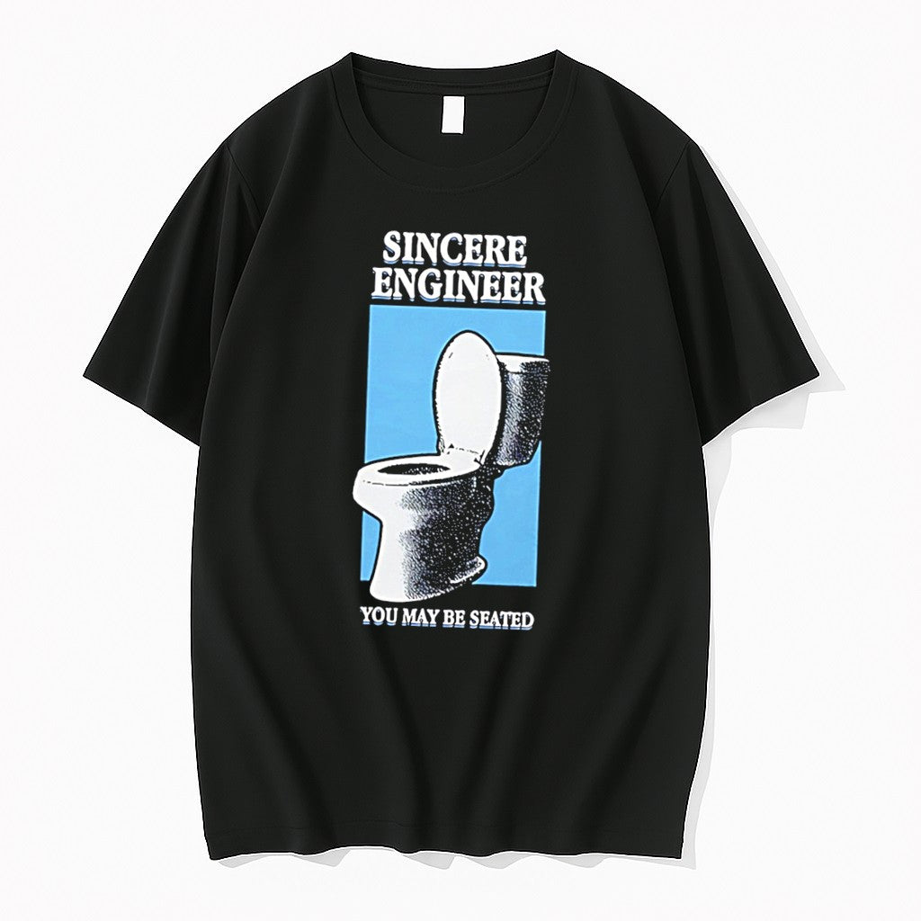 Official Sincere Engineer You May Be Seated Tee T Shirts Jpg Unisex T-shirt, Sweatshirt, Hoodie, Long Sleeve Tee - T-Shirt, Sweatshirt, Hoodie