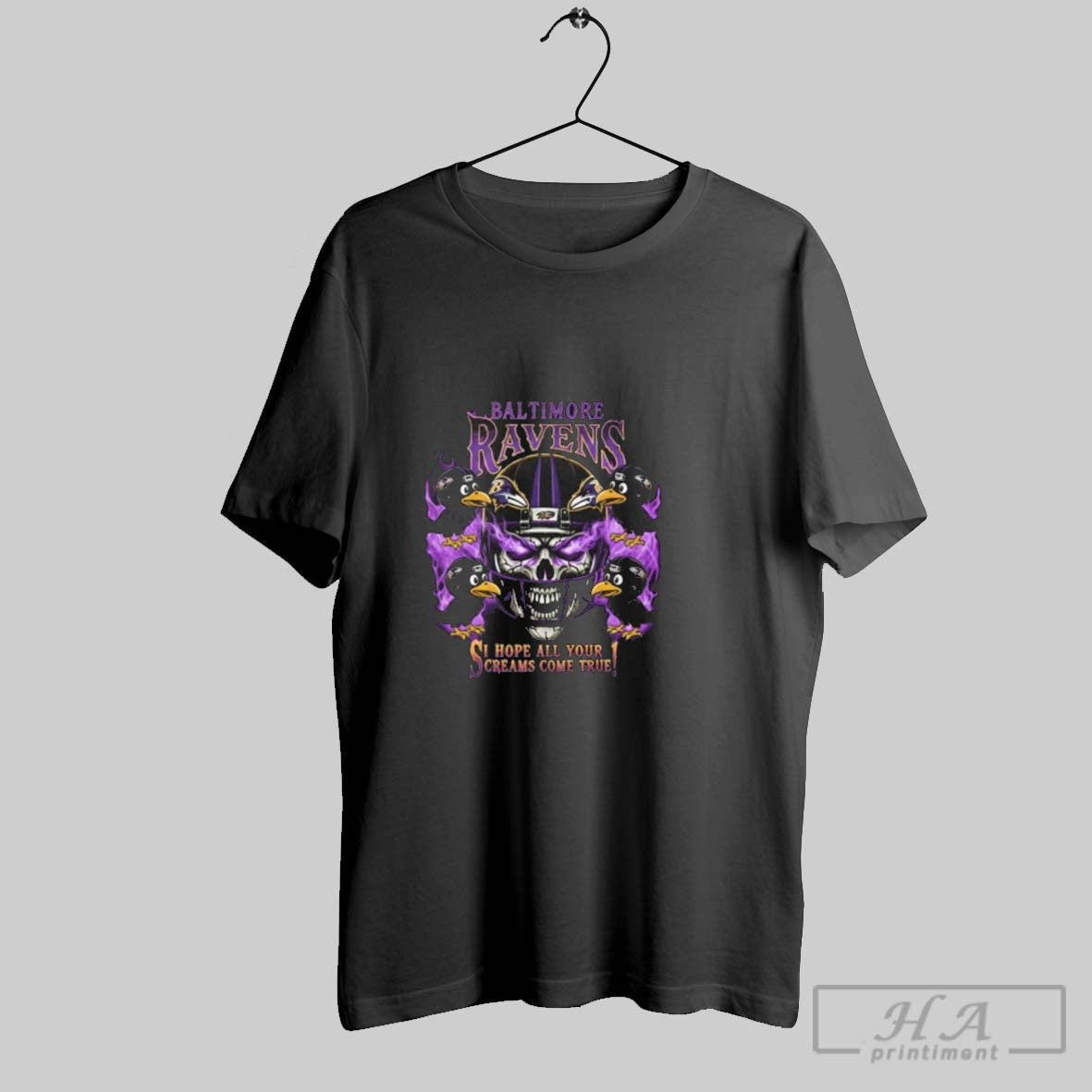 Official Skull X Baltimore Ravens I Hope All Your Dreams Come True Sweater Unisex T-shirt, Sweatshirt, Hoodie, Long Sleeve Tee - T-Shirt, Sweatshirt, Hoodie