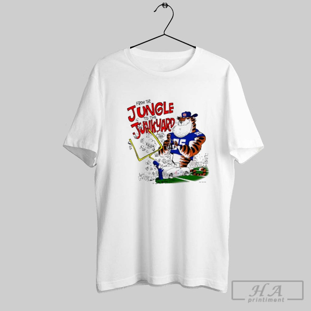 Official South Alabama Vs Auburn From The Jungle To The Hunk Yard Two Sided Unisex T-shirt, Sweatshirt, Hoodie, Long Sleeve Tee - T-Shirt, Sweatshirt, Hoodie