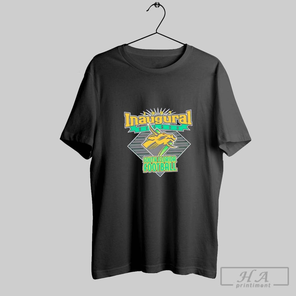 Official South Florida Bulls 1997 Inaugural Season Unisex T-shirt, Sweatshirt, Hoodie, Long Sleeve Tee - T-Shirt, Sweatshirt, Hoodie