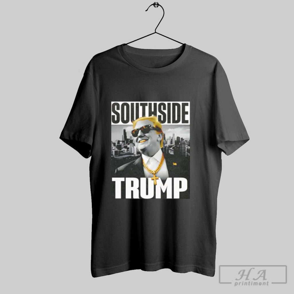 Official Southside Trump Gold City Skyline Unisex T-shirt, Sweatshirt, Hoodie, Long Sleeve Tee - T-Shirt, Sweatshirt, Hoodie