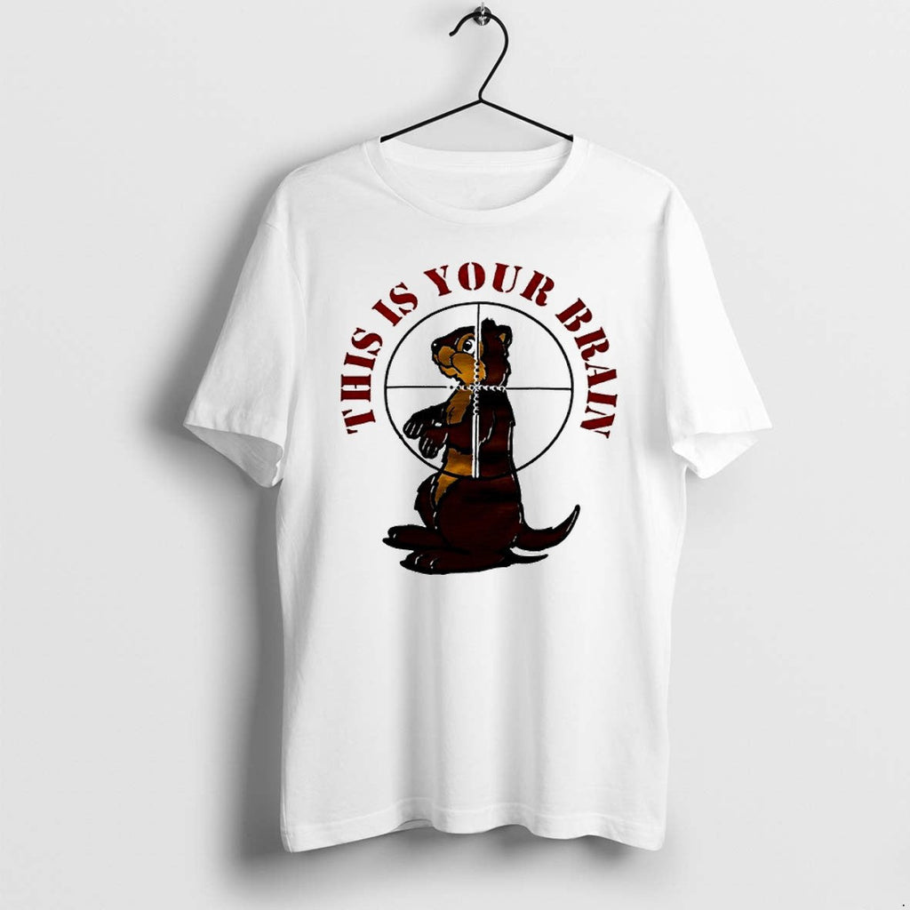 Official Squirrel This Is Your Brain T Shirts Jpg Unisex T-shirt, Sweatshirt, Hoodie, Long Sleeve Tee - T-Shirt, Sweatshirt, Hoodie