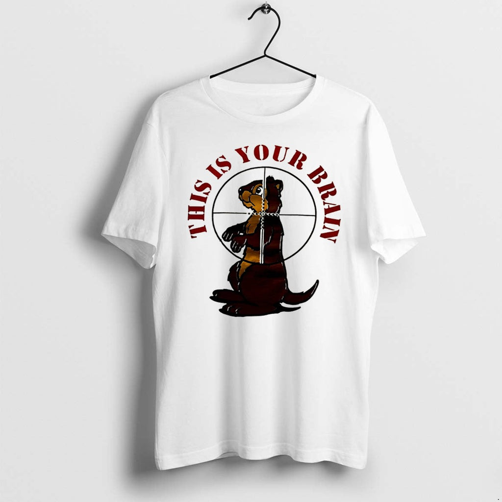 Official Squirrel This Is Your Brain Tee T Shirts Jpg Unisex T-shirt, Sweatshirt, Hoodie, Long Sleeve Tee - T-Shirt, Sweatshirt, Hoodie