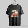 Official Stand With Charlie Kirk Vintage Unisex T-shirt, Sweatshirt, Hoodie, Long Sleeve Tee - T-Shirt, Sweatshirt, Hoodie