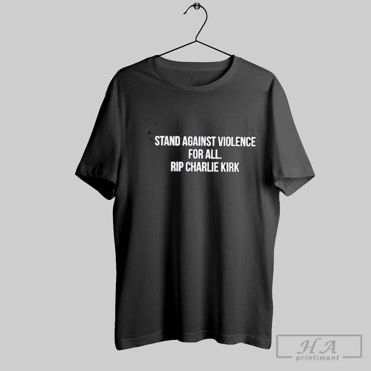 Official Stand Against Violence For All Rip Charlie Kirk Unisex T-shirt, Sweatshirt, Hoodie, Long Sleeve Tee - T-Shirt, Sweatshirt, Hoodie