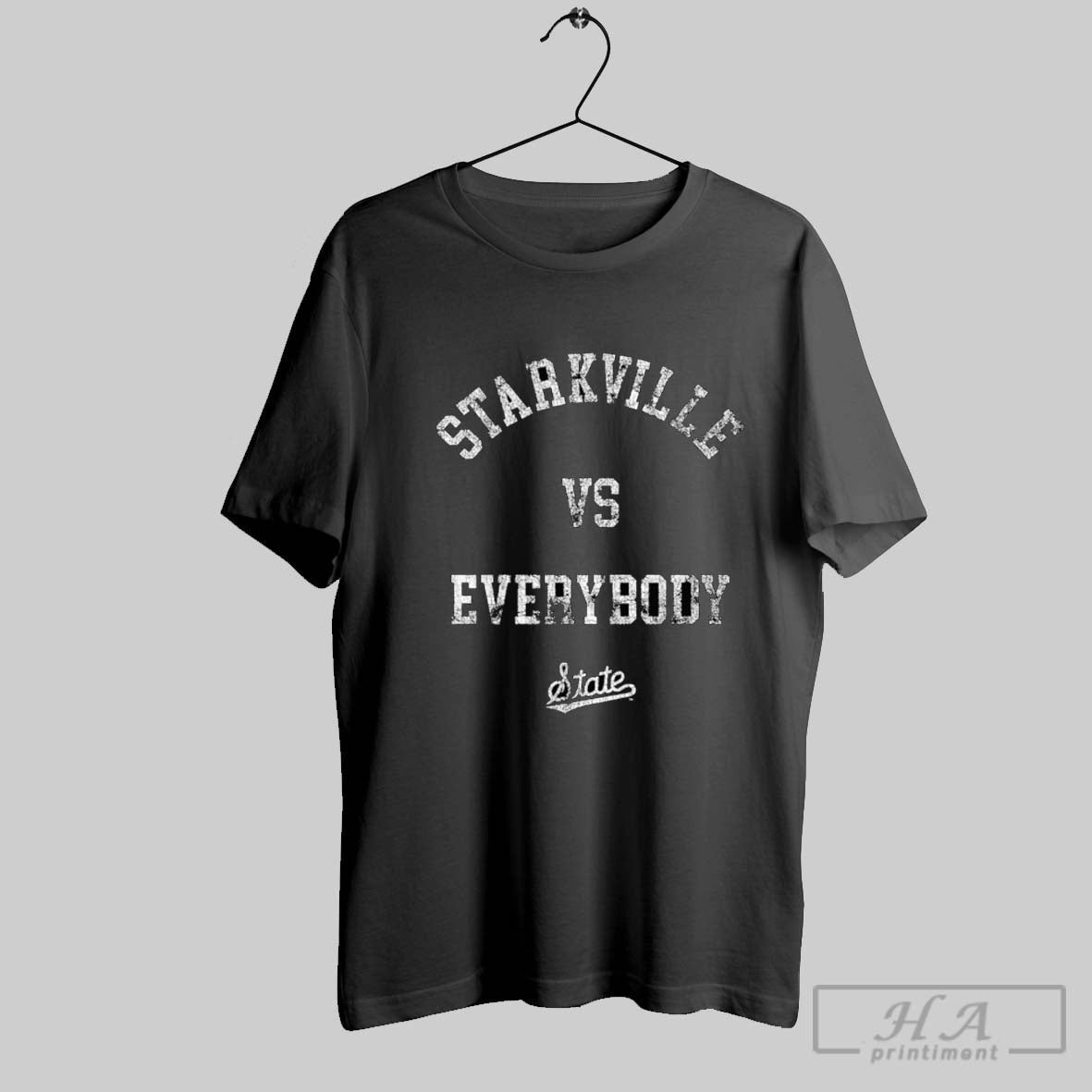 Official Starkville Vs Everybody State Unisex T-shirt, Sweatshirt, Hoodie, Long Sleeve Tee - T-Shirt, Sweatshirt, Hoodie