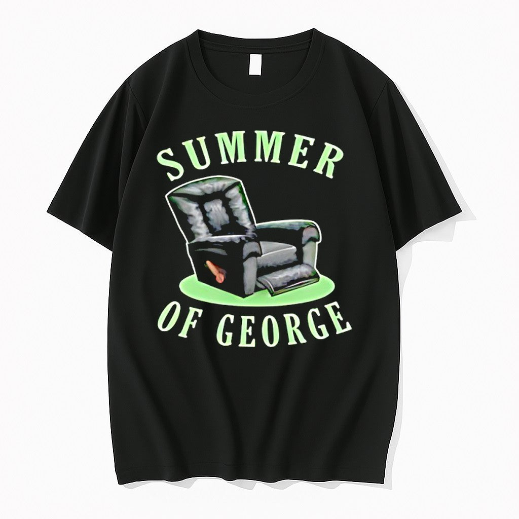 Official Summer Of George Seinfeld Recliner T Shirts Jpg Unisex T-shirt, Sweatshirt, Hoodie, Long Sleeve Tee - T-Shirt, Sweatshirt, Hoodie