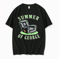 Official Summer Of George Seinfeld Recliner T Shirts Jpg Unisex T-shirt, Sweatshirt, Hoodie, Long Sleeve Tee - T-Shirt, Sweatshirt, Hoodie