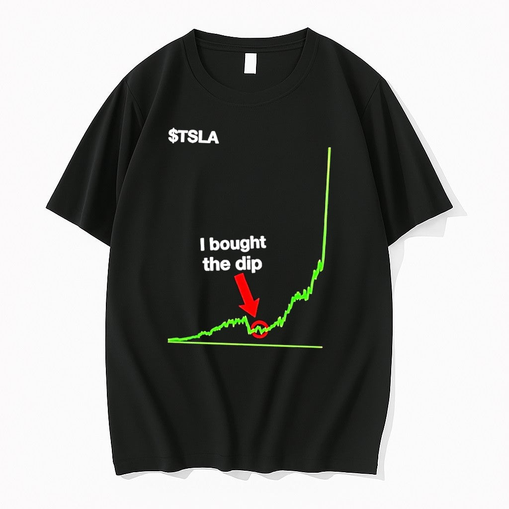 Official Tsla I Bought The Dip Black T Shirts Jpg Unisex T-shirt, Sweatshirt, Hoodie, Long Sleeve Tee - T-Shirt, Sweatshirt, Hoodie