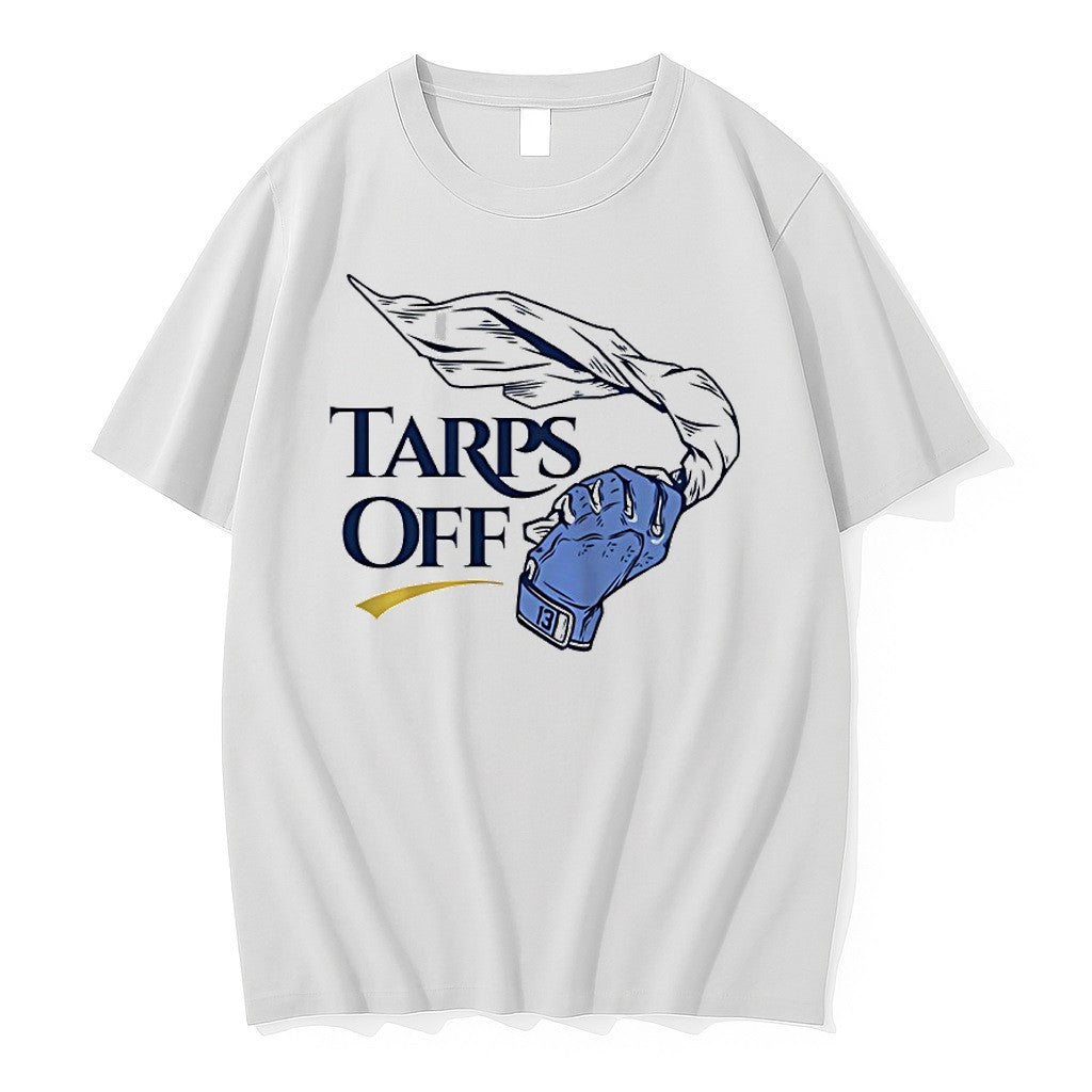 Official Tampa Bay Baseball Tarps Off T Shirts Jpg Unisex T-shirt, Sweatshirt, Hoodie, Long Sleeve Tee - T-Shirt, Sweatshirt, Hoodie