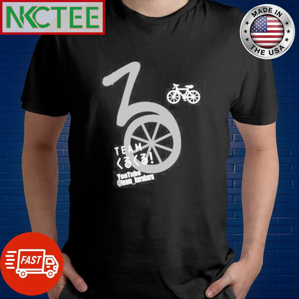Official Team Youtube team kurukuru bike shirt Unisex T-shirt, Sweatshirt, Hoodie, Long Sleeve Tee - T-Shirt, Sweatshirt, Hoodie