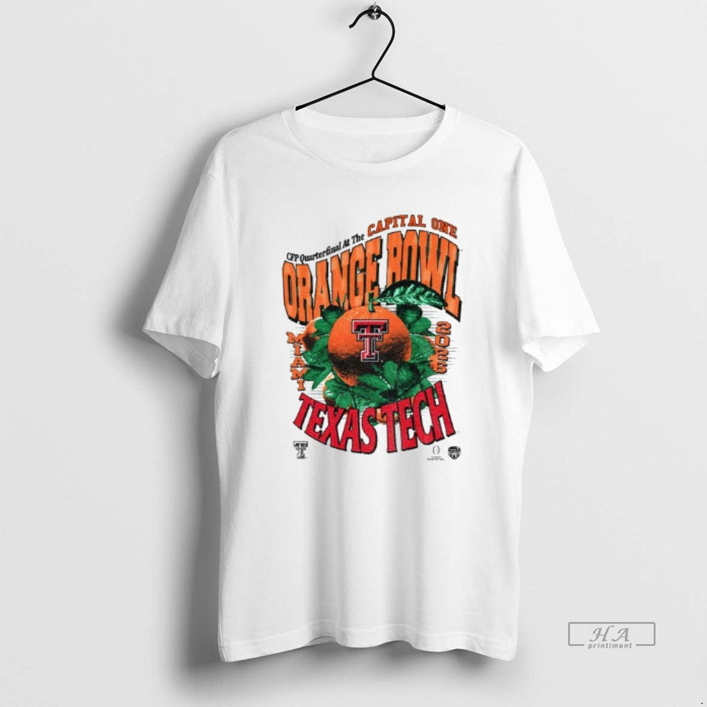 Official Texas Tech Red Raiders Quaterfinal Capital One Orange Bowl Cfp T-Shirts, Hoodie, Sweatshirt - T-Shirt, Sweatshirt, Hoodie