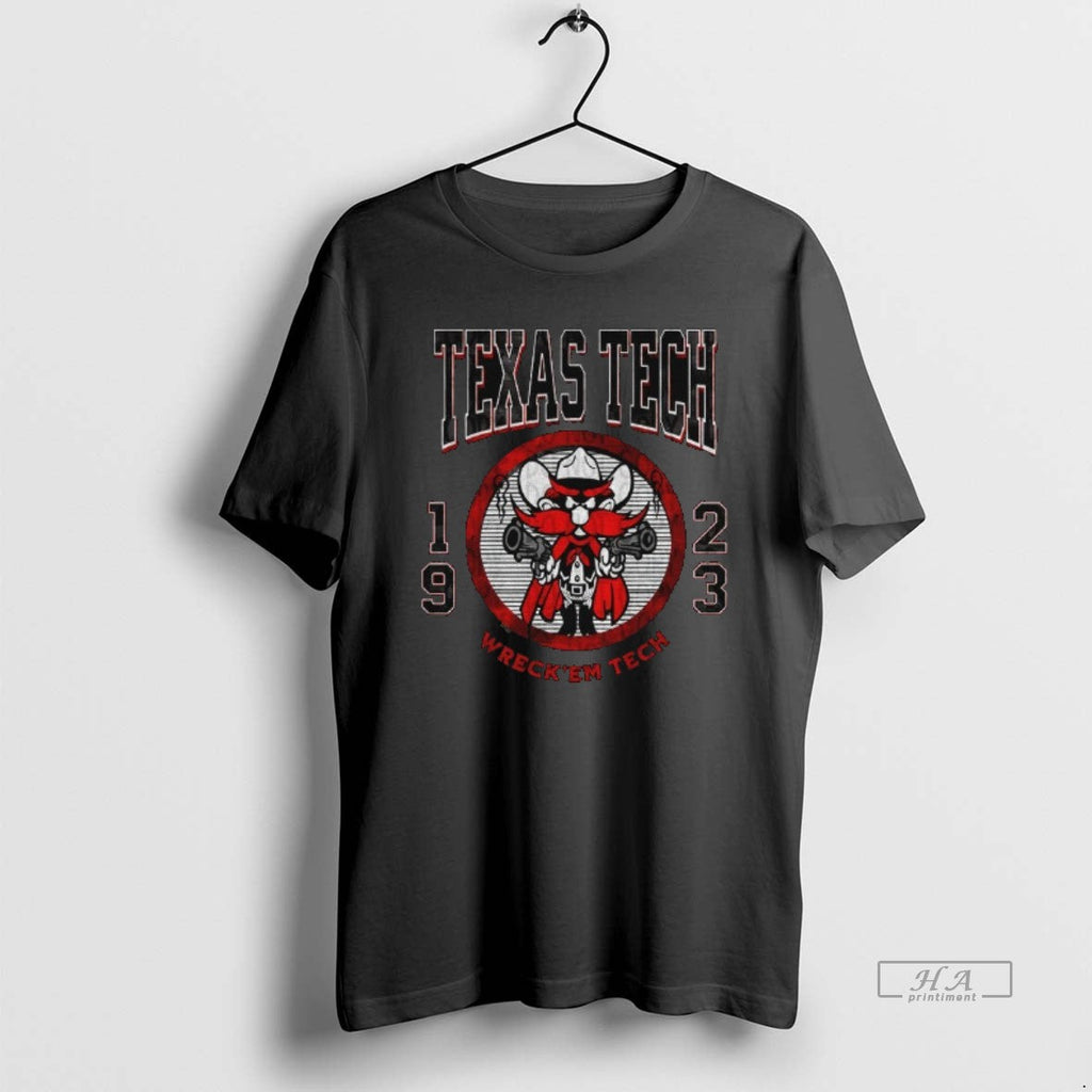 Official Texas Tech Red Raiders Wreck _e2_80_98em Tech Football Est 1923 Logo T-Shirts, Hoodie, Sweatshirt - T-Shirt, Sweatshirt, Hoodie
