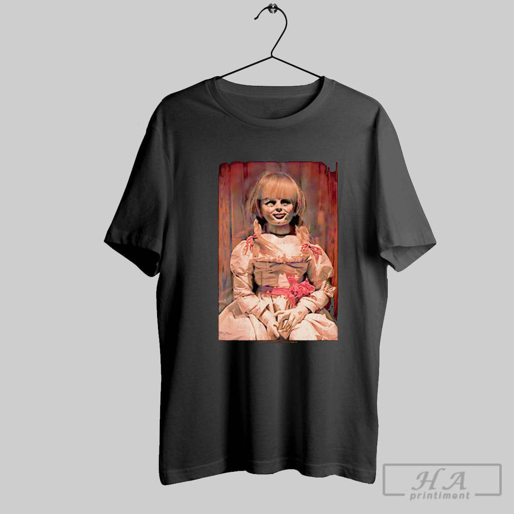 Official The Conjuring Last Rites Annabelle Unisex T-shirt, Sweatshirt, Hoodie, Long Sleeve Tee - T-Shirt, Sweatshirt, Hoodie
