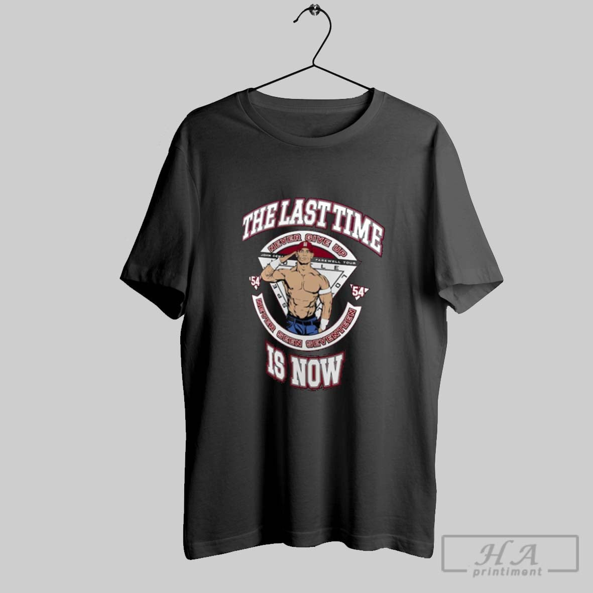 Official The Last Time Is Now Maroon John Cena Farewell Tour 2025 Springfield Never Give Unisex T-shirt, Sweatshirt, Hoodie, Long Sleeve Tee - T-Shirt, Sweatshirt, Hoodie