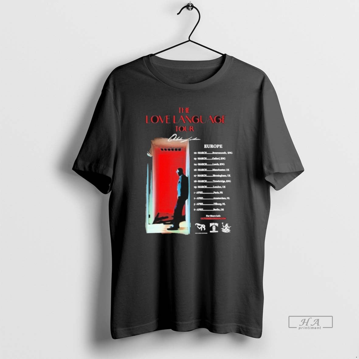 Official Love Language October London Tour Europe 2026 T-Shirts, Hoodie, Sweatshirt - T-Shirt, Sweatshirt, Hoodie