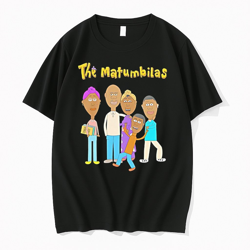 Official The Matumbilas Family Cartoon Conspiracy Book Funny Animated T Shirts Unisex T-shirt, Sweatshirt, Hoodie, Long Sleeve Tee - T-Shirt, Sweatshirt, Hoodie