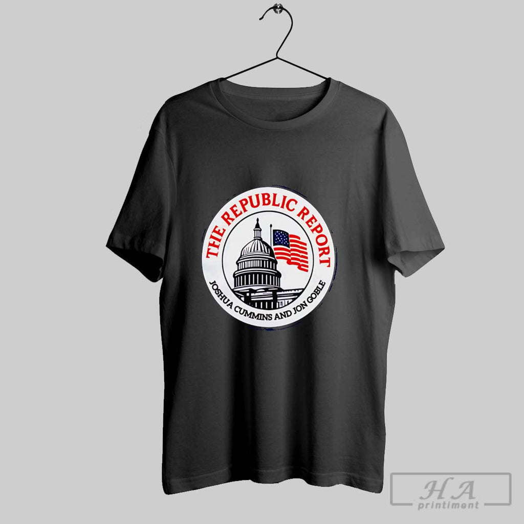 Official The Republic Report Joshua Cummins And Jon Goble Unisex T-shirt, Sweatshirt, Hoodie, Long Sleeve Tee - T-Shirt, Sweatshirt, Hoodie