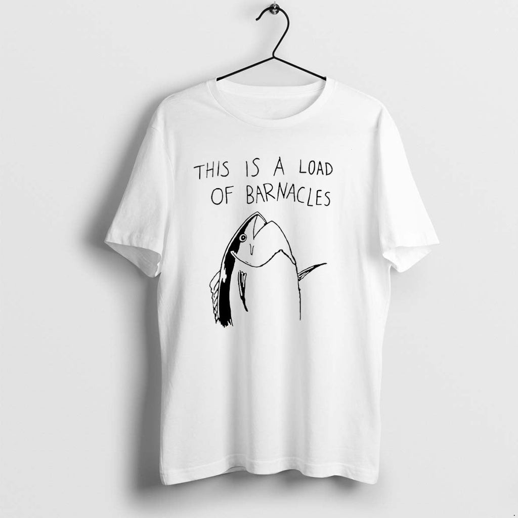Official This Is A Load Of Barnacles Cartoon Fish Sketch T Shirts Jpg Unisex T-shirt, Sweatshirt, Hoodie, Long Sleeve Tee - T-Shirt, Sweatshirt, Hoodie