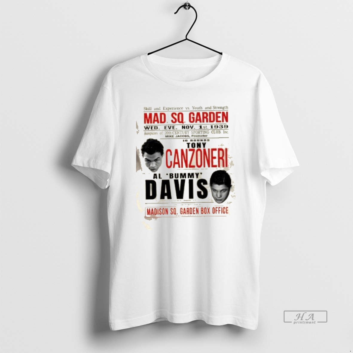 Official Tony Canzoneri Vs Bummy Davis Madison Sq Garden Box Office T-Shirts, Hoodie, Sweatshirt - T-Shirt, Sweatshirt, Hoodie