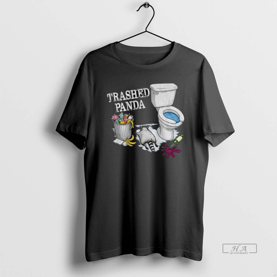 Official Trashed Panda Funny Drunk Raccoon Party Animal Joke T-Shirts, Hoodie, Sweatshirt - T-Shirt, Sweatshirt, Hoodie