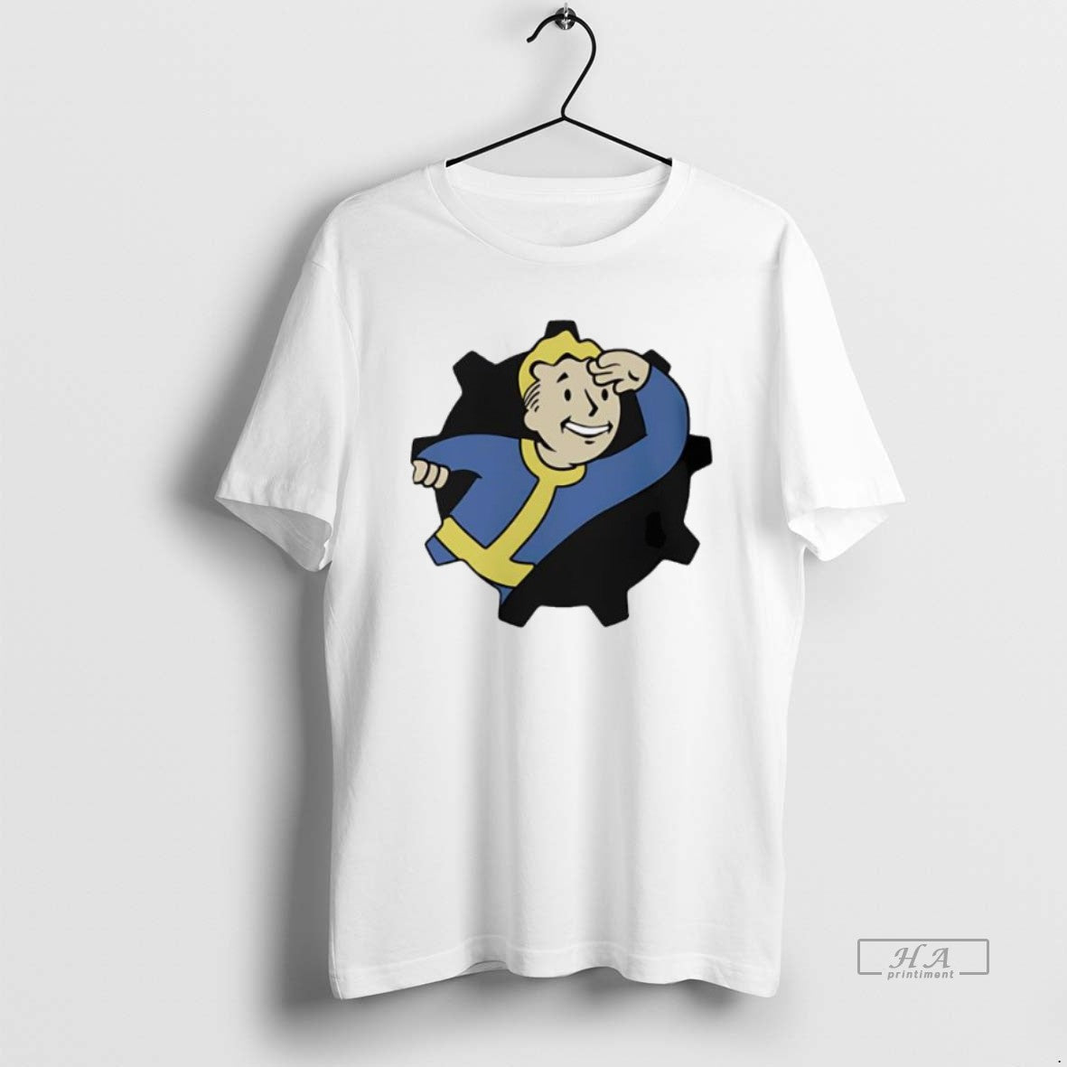 Official Trendy Fallout Vault Boy Lookout Unisex T-shirt, Sweatshirt, Hoodie, Long Sleeve Tee - T-Shirt, Sweatshirt, Hoodie
