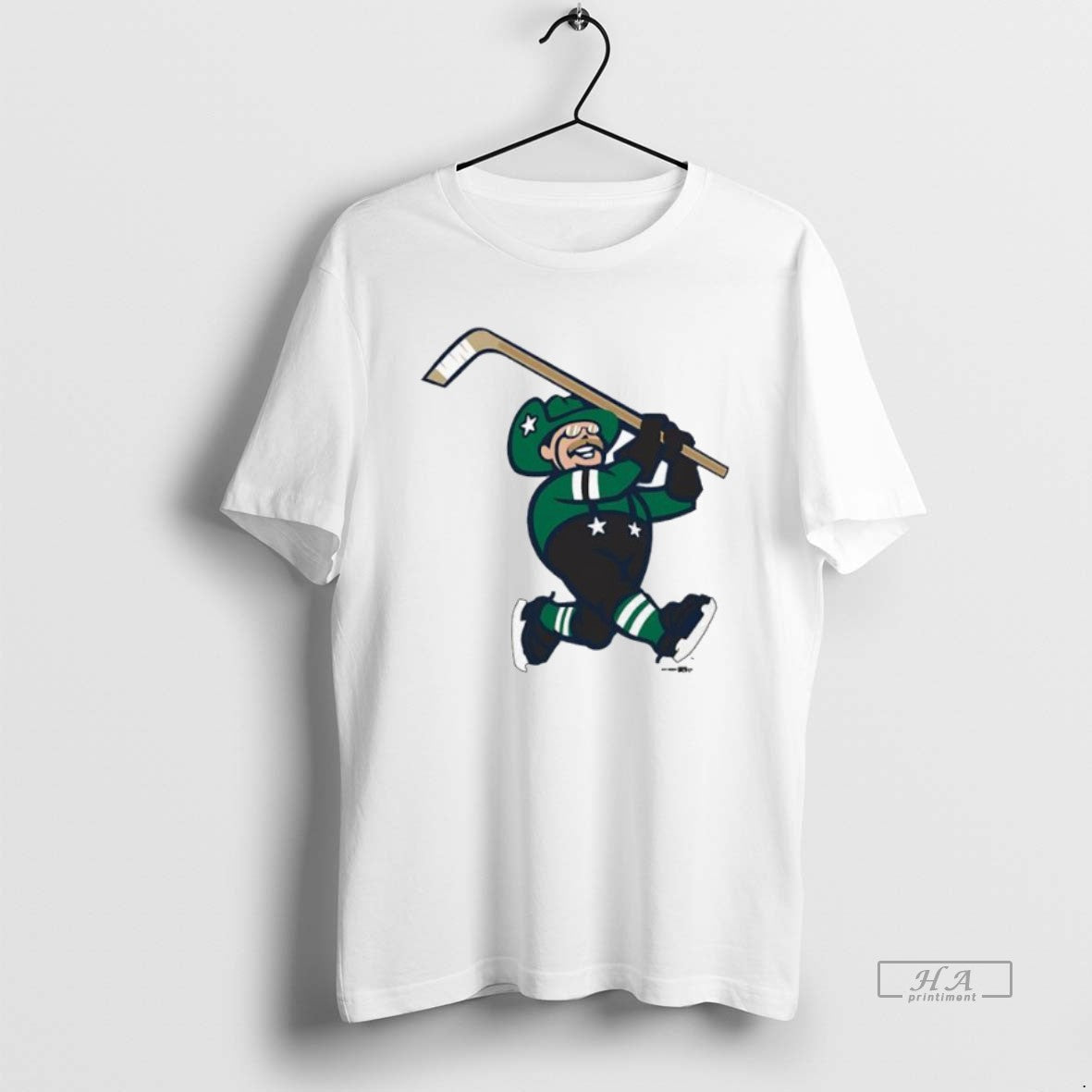Official Trendy Frisco Roughriders Dallas Stars Night Mascot On Skates Youth Unisex T-shirt, Sweatshirt, Hoodie, Long Sleeve Tee - T-Shirt, Sweatshirt, Hoodie